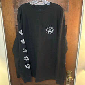 Men’s XL Vans Dakota Roche 1966 Black Long Sleeve Tee